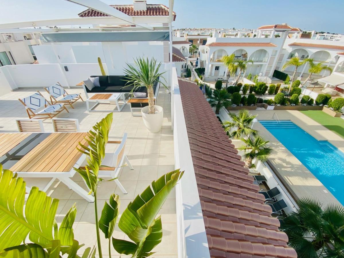 Fortuna Penthouse With Roof Terrace, Ac And Pool Rojales Bagian luar foto